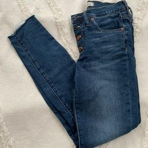 Madewell blue jeans
